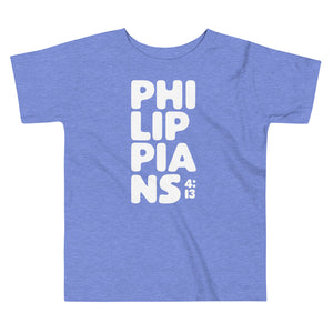 Toddler Blue Philippians T-Shirt
