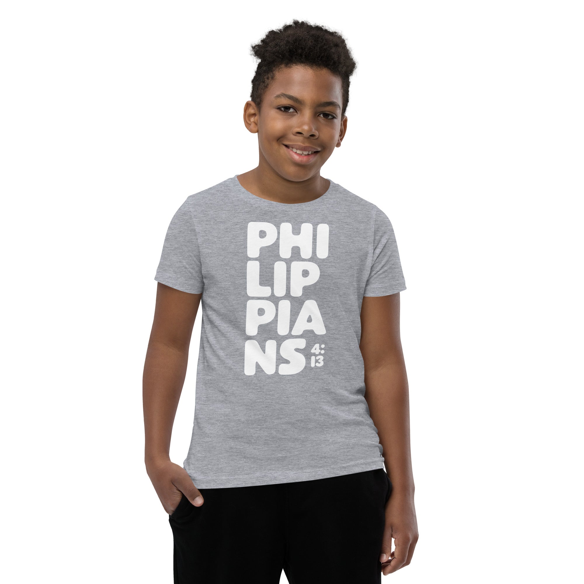 Youth Grey Philippians T-Shirt