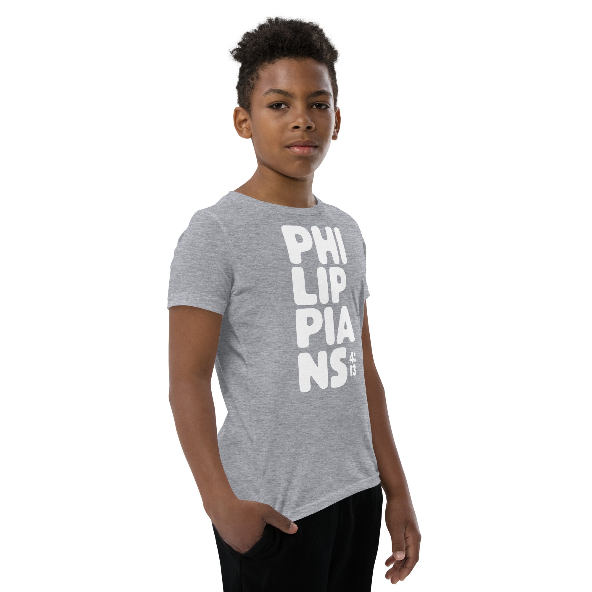 Youth Grey Philippians T-Shirt